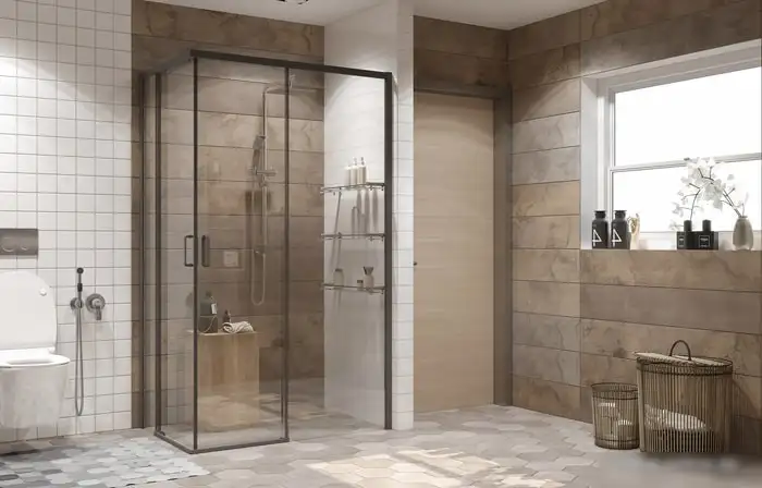 Душевой уголок Ambassador Queen Black 11011205R 120х80 - фото товара