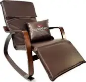 Кресло-качалка Calviano Comfort 1 (коричневый PU) – изображение в каталоге