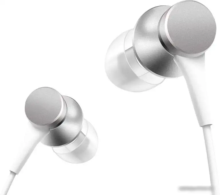 Наушники Xiaomi Mi In-Ear Headphones Basic HSEJ03JY (серебристый) – фото товара