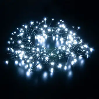 Новогодняя гирлянда Евросвет Мишура 400-004 a056072 (холодный белый) – изображение в каталоге