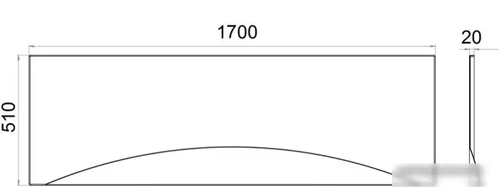 Фронтальный экран под ванну Triton Gamma / Стандарт / Нерея / Ультра / Рига / Европа 150 – фото товара