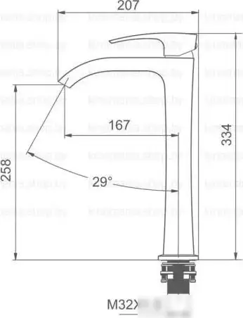 Смеситель Gappo G1007-89 - фото товара
