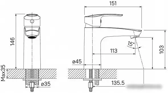 Смеситель IDDIS Ray RAYSB00i01 - фото товара
