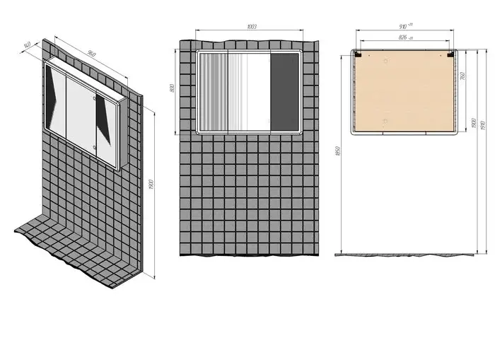 Briz Шкаф зеркальный Эстель 100 – фото товара