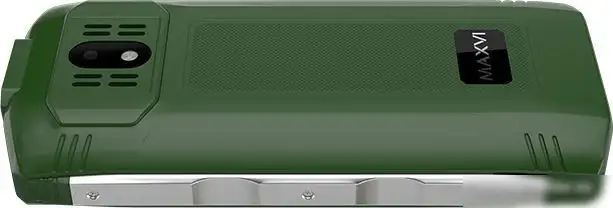 Кнопочный телефон Maxvi P101 (зеленый) – фото товара