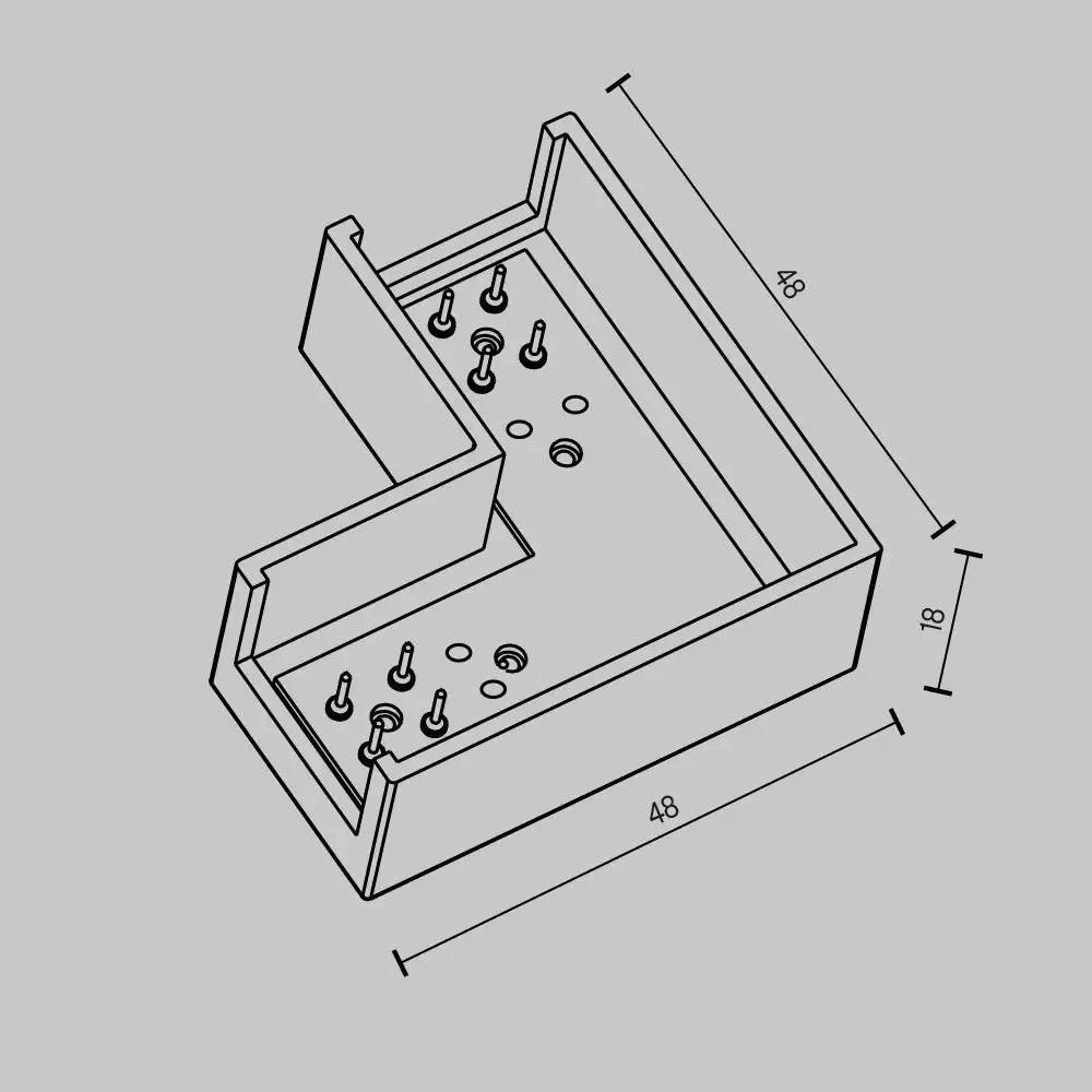 Коннектор питания шинопровода Technical Elasity TRA160CL-11B – фото товара