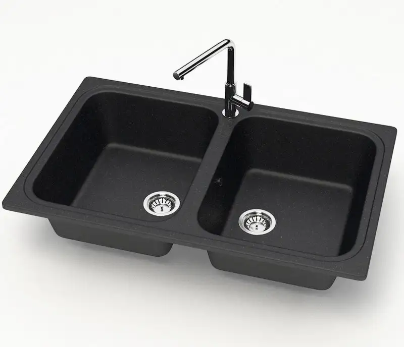 Кухонная мойка MARRBAXX 20/Q4 F020Q004 (черный) - фото товара