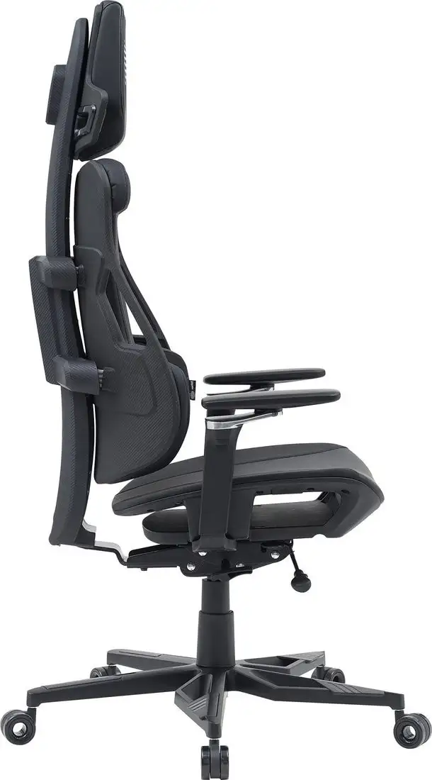 Игровое (геймерское) кресло CACTUS CS-CHR-DUO-BBK (черный кожзам) – фото товара