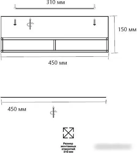 Припотолочная люстра Sonex Lofty 7723/65L