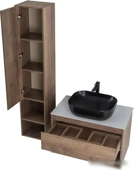 BelBagno Kraft 33 KRAFT-1600-1A-SC-RT-L (левый, дуб табачный) – фото товара