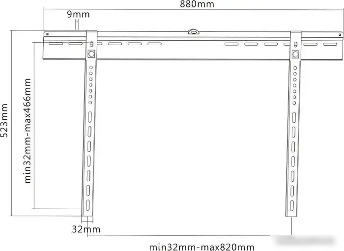 Кронштейн Ultramounts UM817F (черный) – фото товара