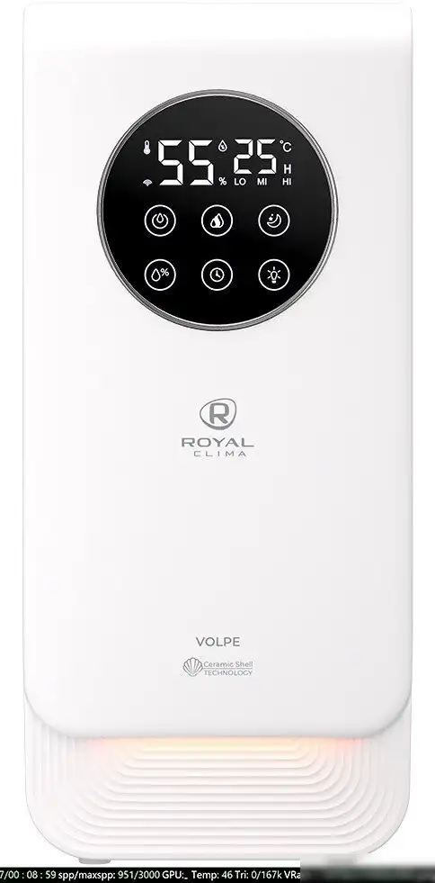 Увлажнитель воздуха Royal Clima RUH-VP270/6.5E-WT - фото товара