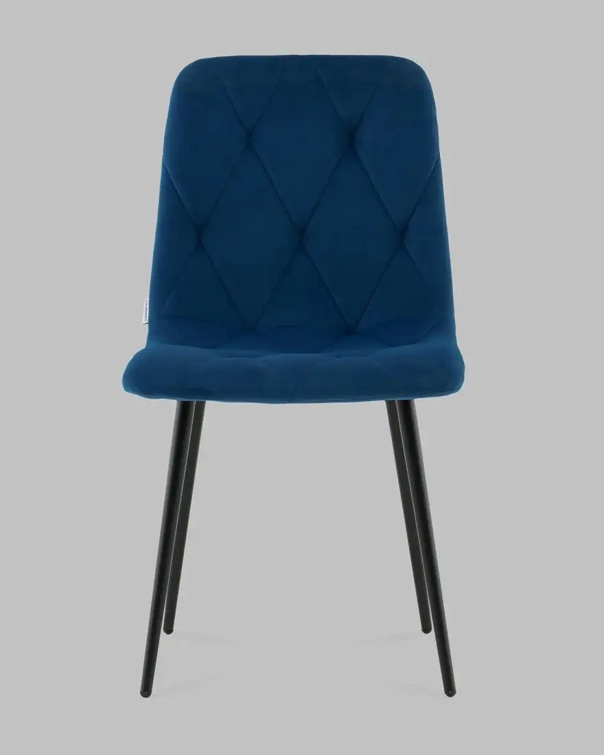 Стул Stool Group Одди Diamond AV 443-Cbl-KP3-9005 (велюр синий) – фото товара