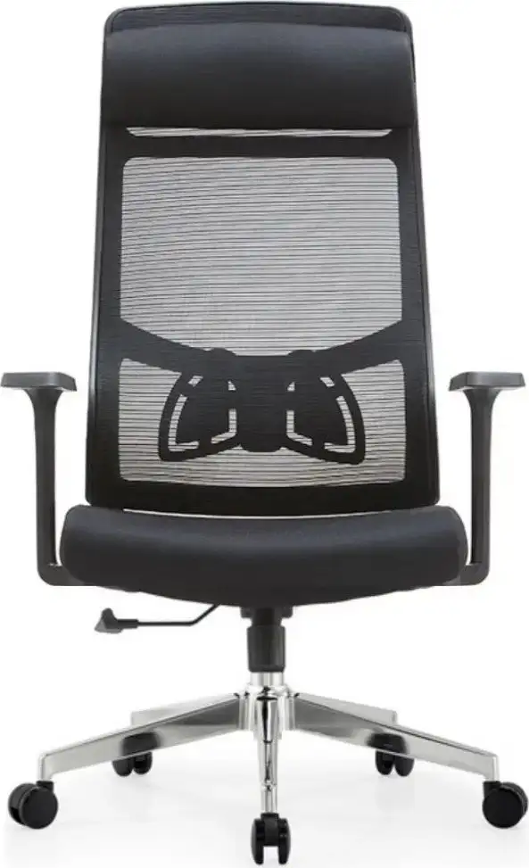 Офисное кресло SitUp Aura LUX Black Chrome (сетка Black/Black) – фото товара