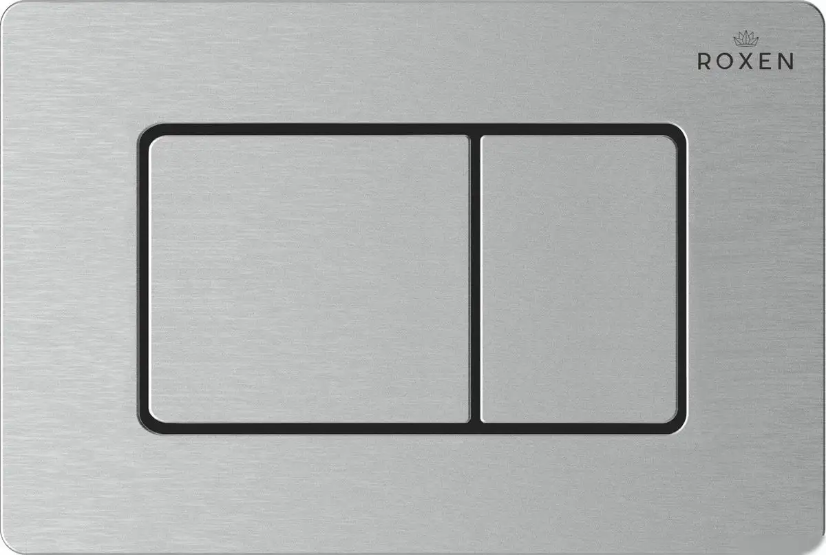 Унитаз подвесной Roxen Vine Tornado в комплекте с инсталляцией StounFix Dual Fresh 6 в 1 979023 (кнопка: сатин) - фото товара