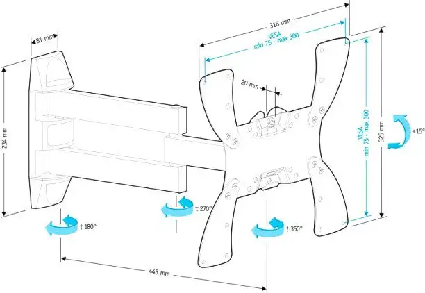 Кронштейн Holder LCDS-5066 – фото товара