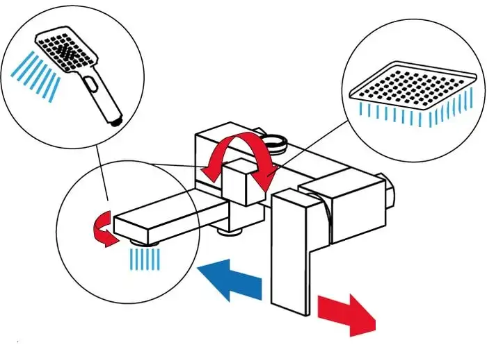 Душевая система Timo Selene SX-2013/03 (черный) - фото товара