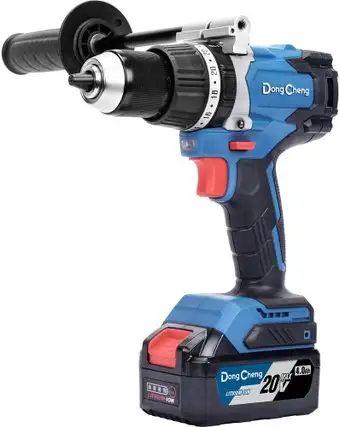 Ударная дрель-шуруповерт DongCheng DCJZ03-13 Type FK (с 2-мя АКБ, кейс) – изображение в каталоге