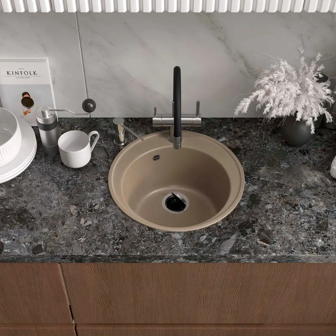 Кухонная мойка Reflexion Arena RF0148BE - фото товара