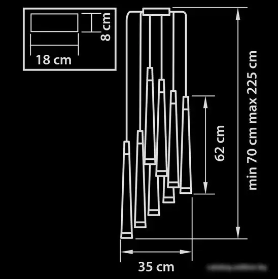 Люстра Lightstar 807083 – фото товара