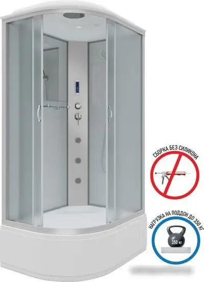 Душевая кабина Niagara NG-2310-14RF 120x80x215 (матовое стекло) - фото товара