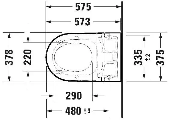 Унитаз подвесной Duravit SensoWash Starck f Plus 650000012004320 - фото товара
