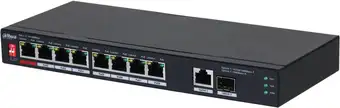Неуправляемый коммутатор Dahua DH-PFS3110-8ET1GT1GF-96 – изображение в каталоге