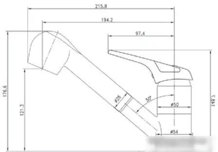 Смеситель Kaiser Safira [22066] - фото товара
