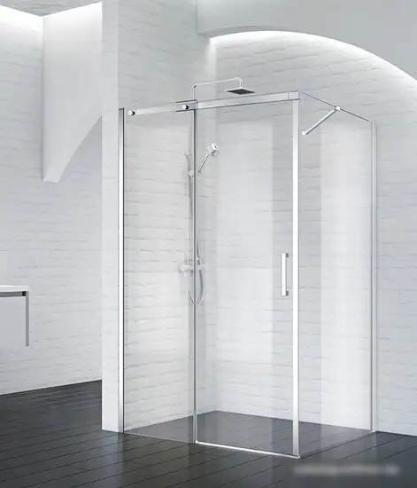 Душевая стенка BelBagno ACQUA-90-FIX-C-Cr - фото товара