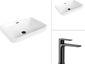 Умывальник Lauter 21441B + Reef 21CK678BS - изображение в каталоге