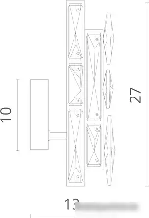 Бра Divinare Medea 1684/01 AP-1 – фото товара