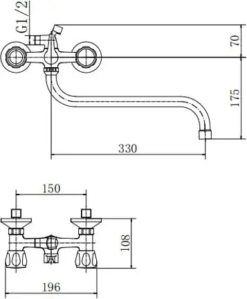 Смеситель Fashun A2209-2 - фото товара
