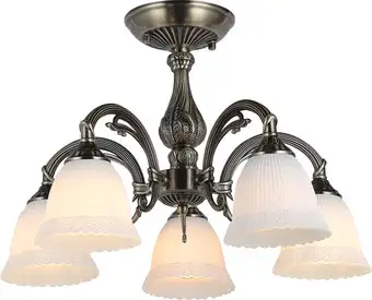 Люстра средней высоты Escada Versailles 1114/5PL E27*60W Bronze – изображение в каталоге