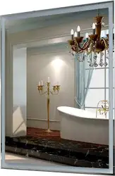 Пекам Зеркало Greta 50x60 greta-50x60B (с подсветкой и бесконтактным сенсором)