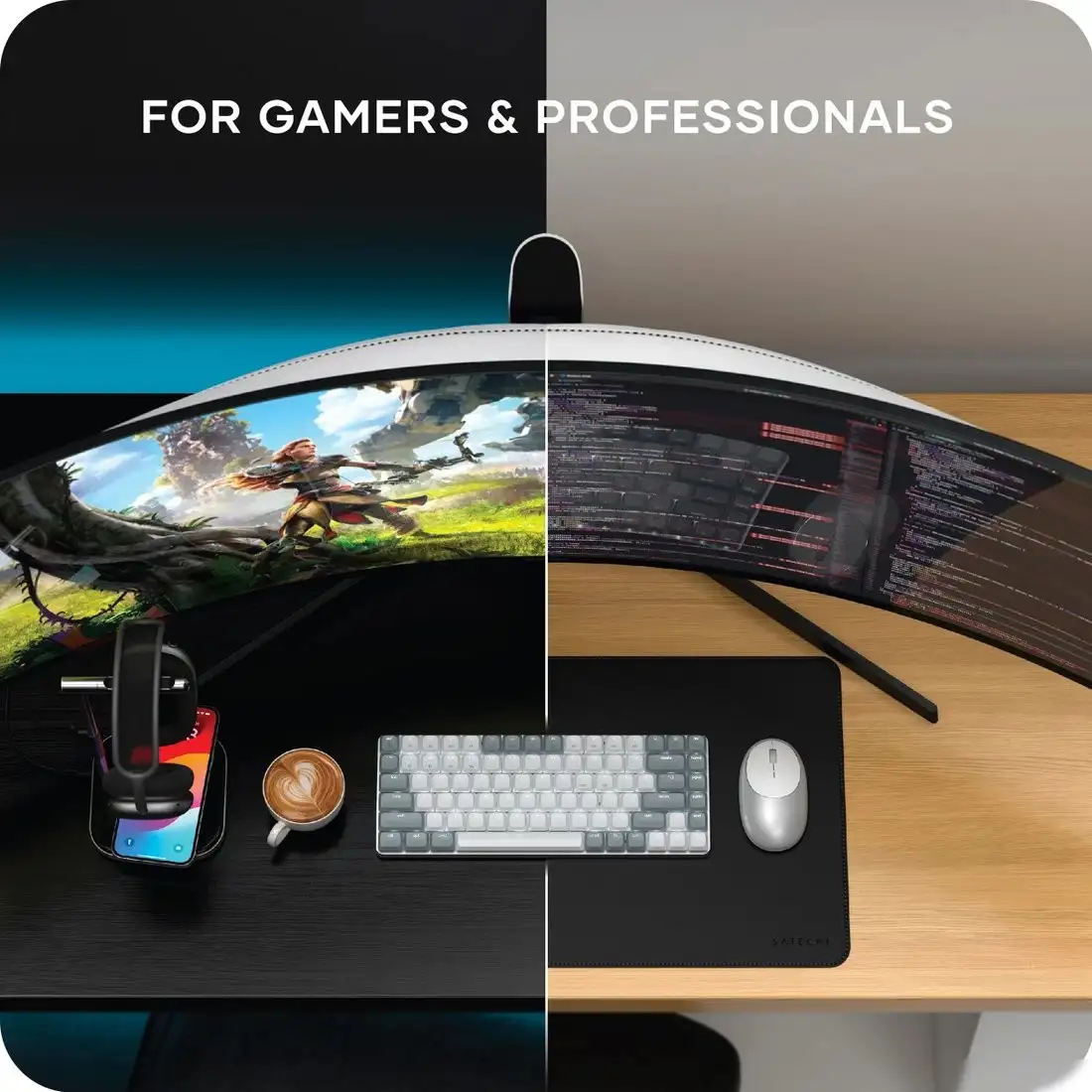 Клавиатура Satechi SM1 Slim (светло-серый) – фото товара