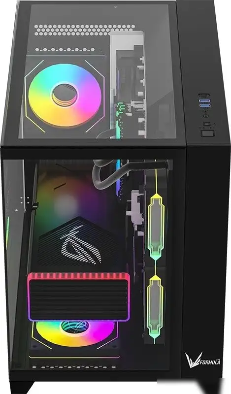 Корпус Formula Crystal Z9ML Floe (черный) – фото товара