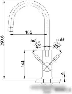 Смеситель Franke Eos Clear Water [120.0179.979] - фото товара