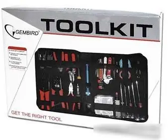 Специнструмент Gembird TK-NETWORK 31 предмет – фото товара