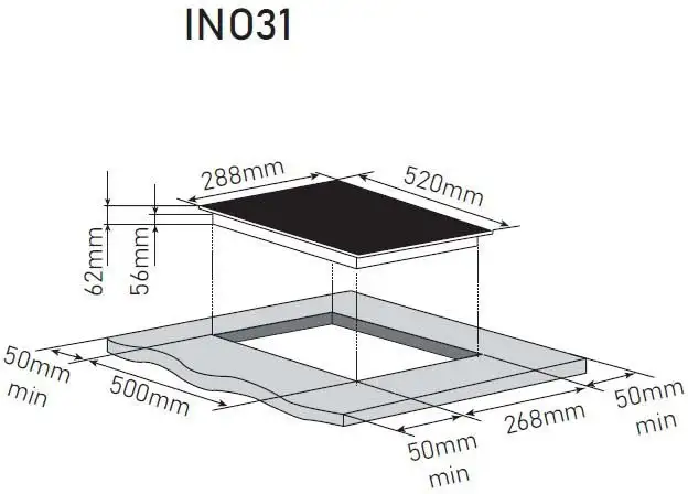 Варочная панель ZorG INO31 black - фото товара