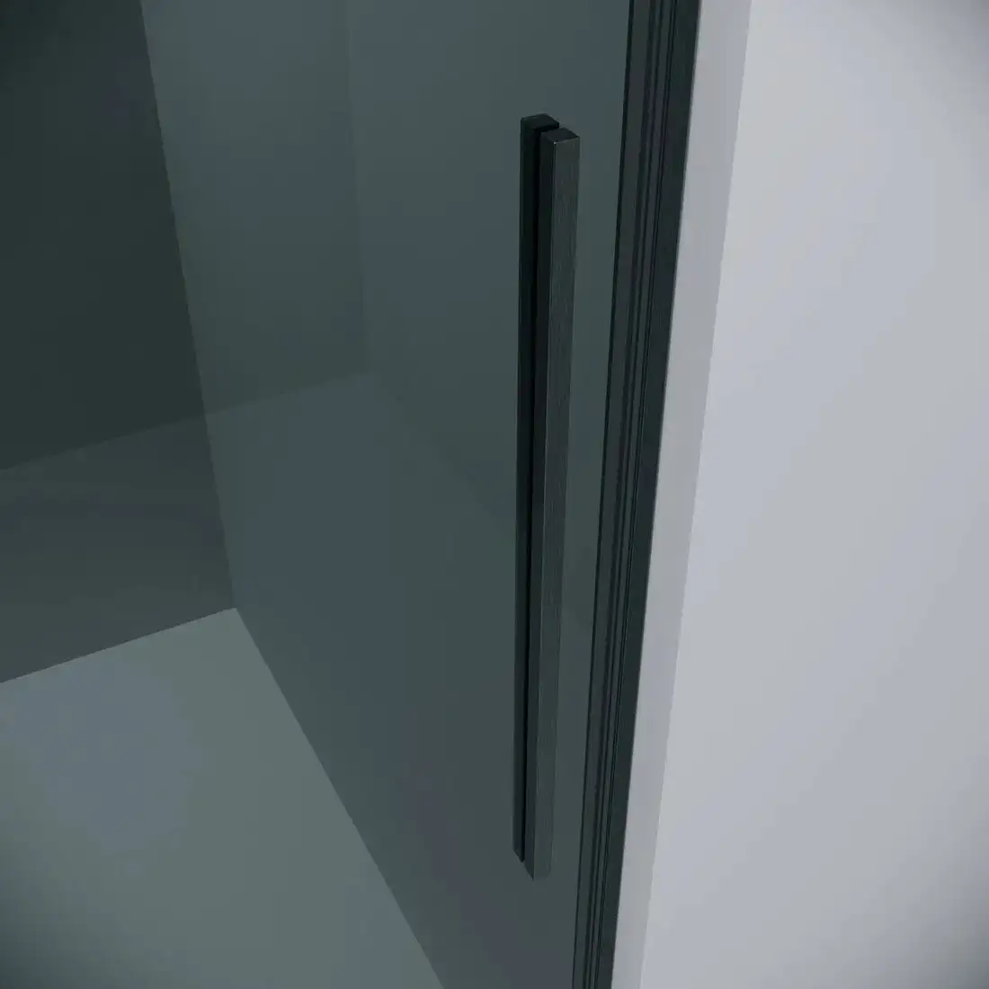 Душевой уголок Grossman Galaxy 110х100х195 120.K33.01.1110.42.10 (графит сатин/тонированное стекло) - фото товара