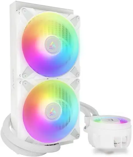 Жидкостное охлаждение для процессора Arctic Liquid Freezer III 280 A-RGB White ACFRE00151A – фото товара