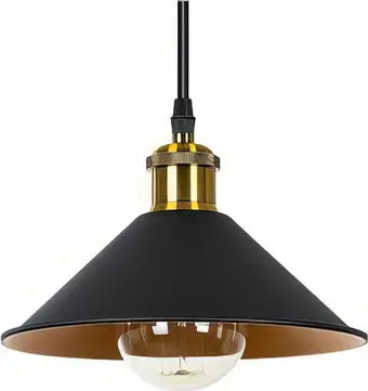 Подвесная люстра Arte Lamp Cappello A7037SP-1BK – изображение в каталоге