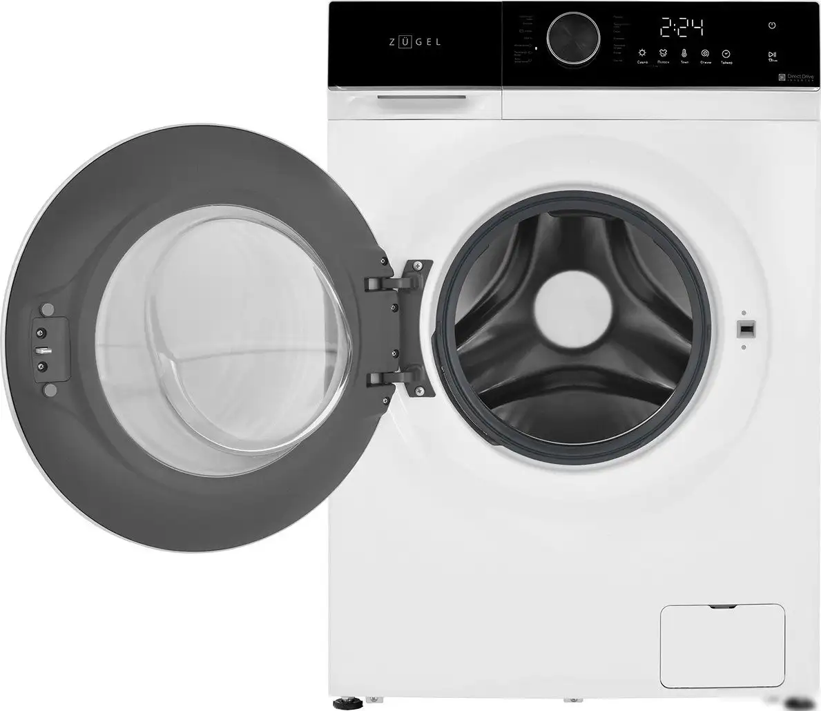Стирально-сушильная машина ZUGEL ZWDF10712I Inverter DD Steam - фото товара