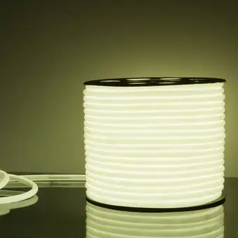 Гибкий неон Elektrostandard 220V 9.6W 144Led 2835 IP67 круглый холодный белый a043547 – изображение в каталоге