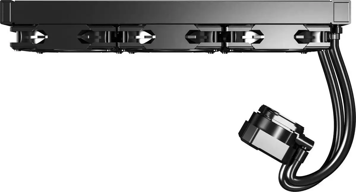 Система жидкостного охлаждения для процессора Montech HyperFlow Silent 360 (черный) – фото товара