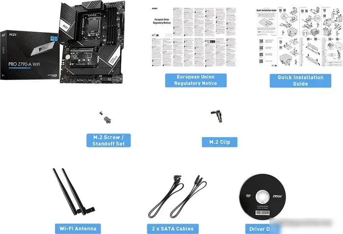 Материнская плата MSI PRO Z790-A WiFi – фото товара