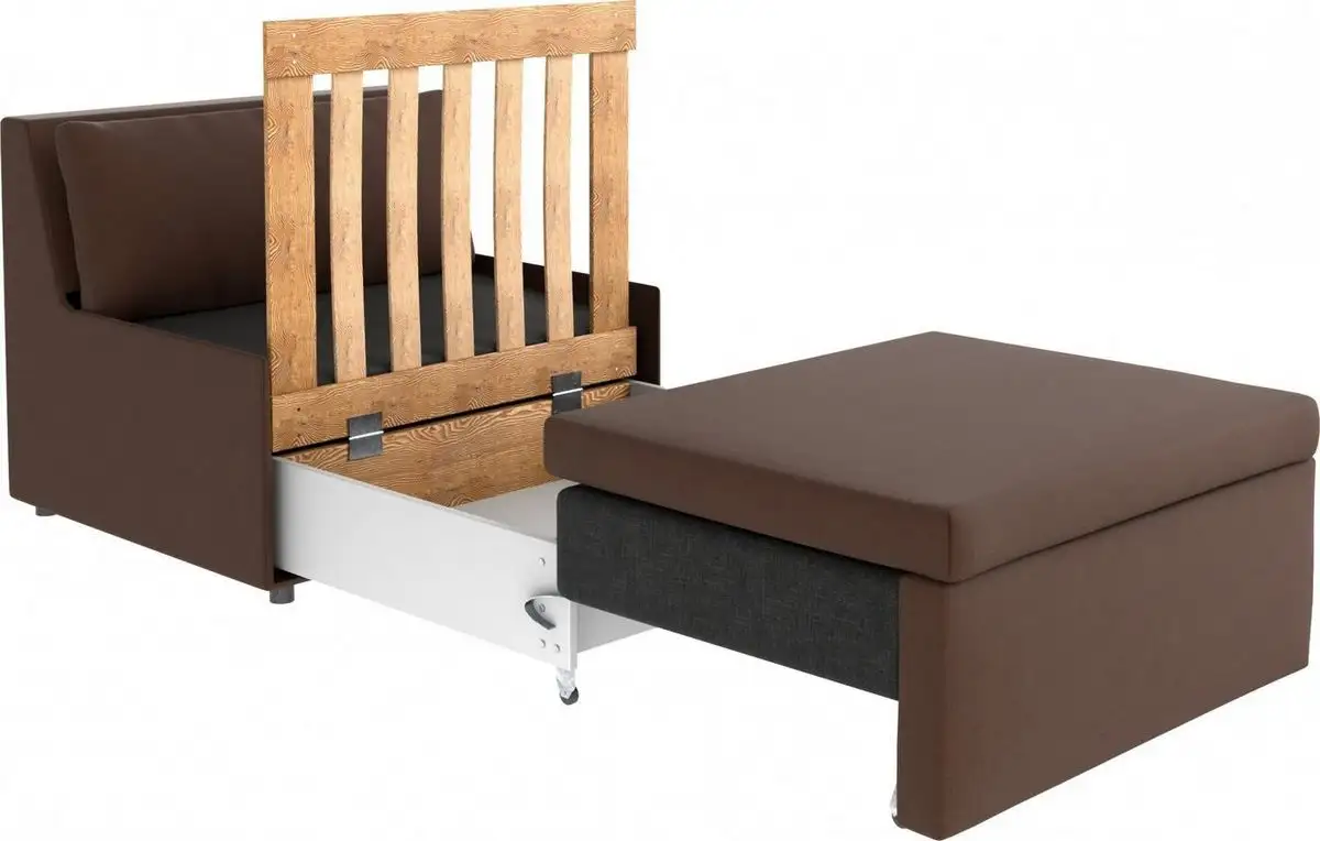 Кресло-кровать Mio Tesoro Тилаус ACH Falcone 16 (Brown)