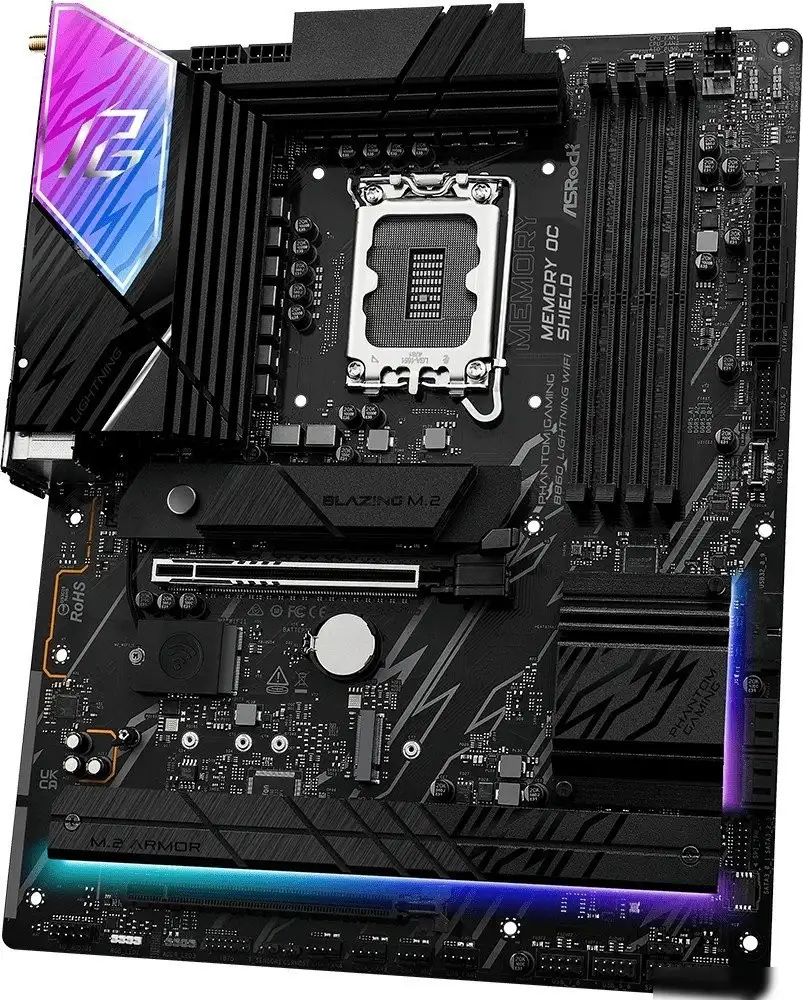 Материнская плата ASRock B860 Lightning WiFi Phantom Gaming – фото товара