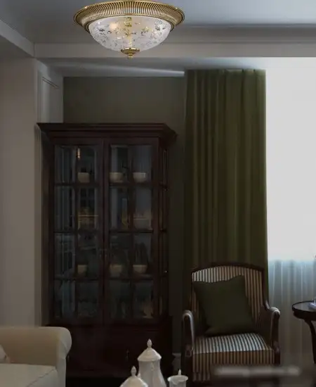 Люстра средней высоты Reccagni Angelo 6302 PL 6302/3 – фото товара