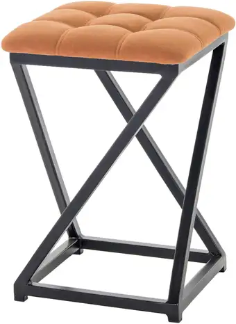 Табурет AMC Comfort 8.1.4 (ткань терракот/черный) – изображение в каталоге
